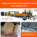 5 layers air bubble film machine for heat insulation
